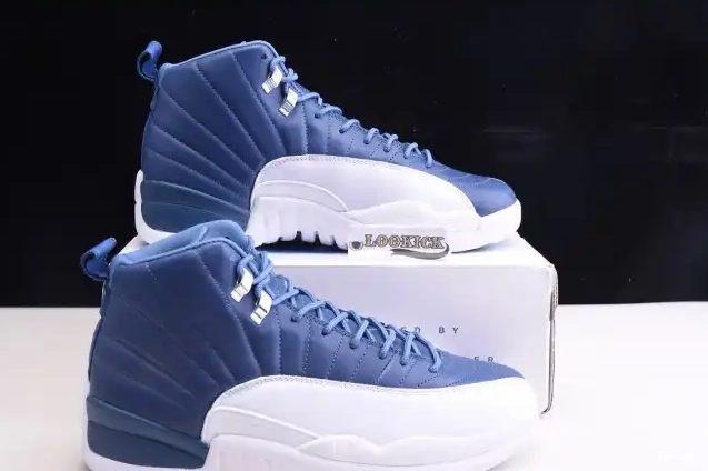 Reps TBK 12 Air Retro Blue 130690-404 Stone Jordan 0422
